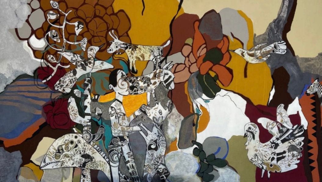 Pintura de Aline Lopes