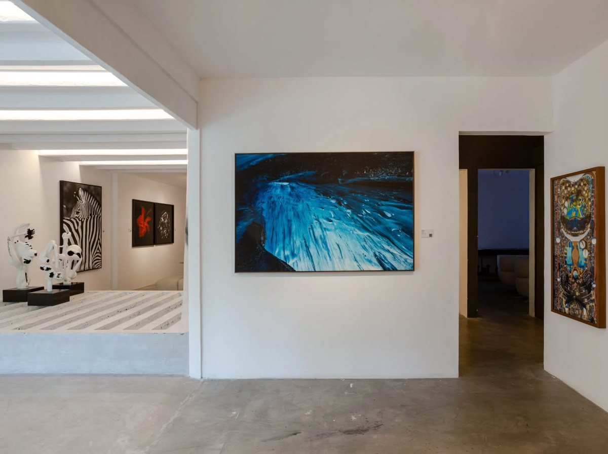 Installation view of VINTE E UM, by Lu Brito